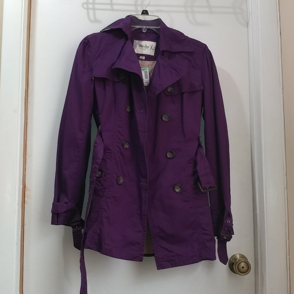 Lightweight purple jacket, Sz M